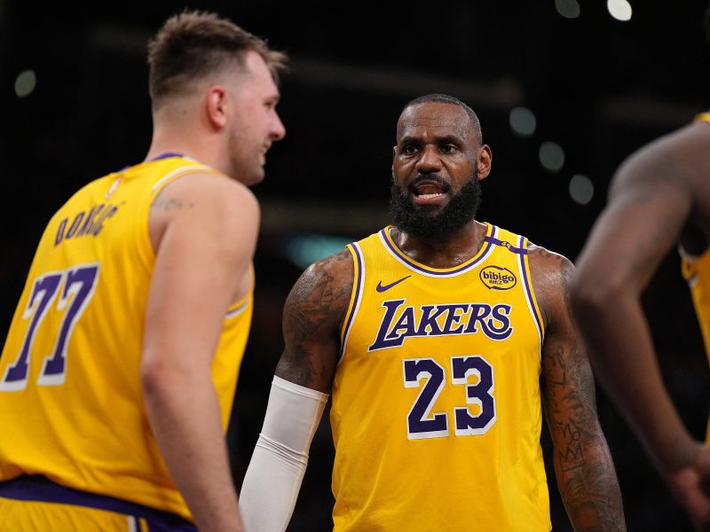 Kar je LeBron naredil Dončiću po porazu, o Lakersih pove vse