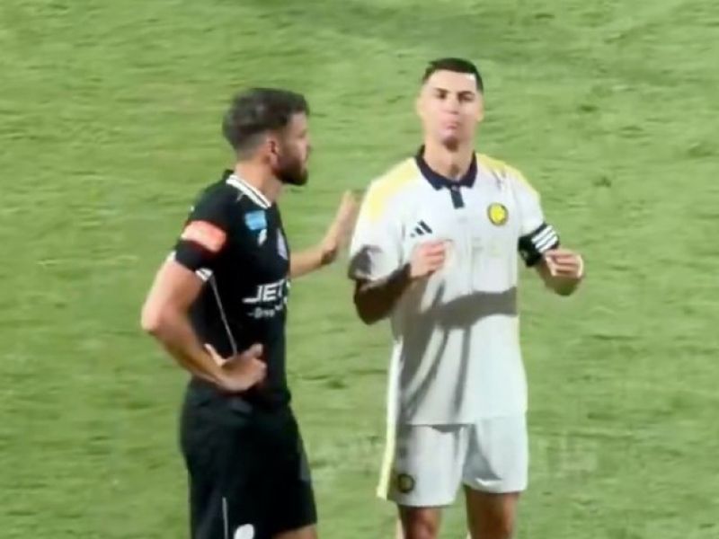 Ronaldu navijači vzklikali 'Messi, Messi', njegova reakcija je epska