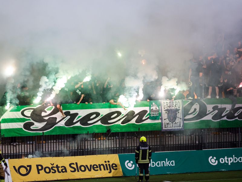 Olimpija napovedala bojkot tekme, Dragonsi pa tako odgovorili na grožnje