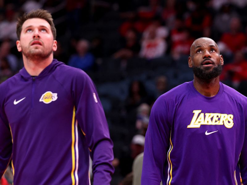 Luka bo LeBrona poskušal prepričati v ... Bo Dončić spet pomagal Lakersom?