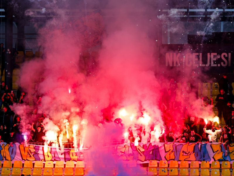 Nora celjska noč in Litovec z mikrofonom v rokah – avenija v ognju in dimu