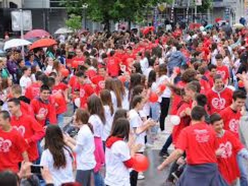 Maturantska ulična četvorka v 43 mestih hkrati