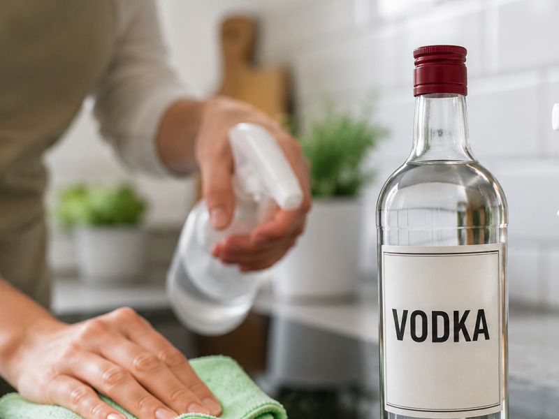 Bi namesto detergenta uporabili vodko? Ta trik preseneča