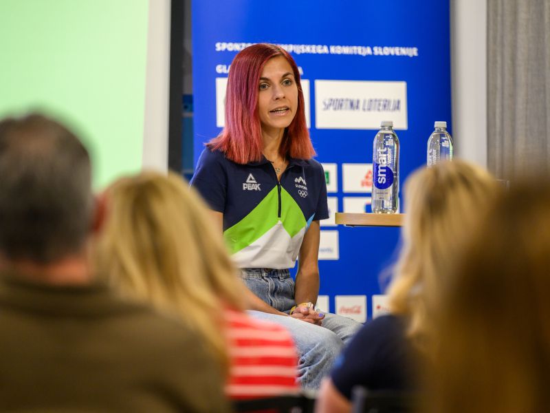 Klara Lukan združuje športno kariero in izobraževanje
