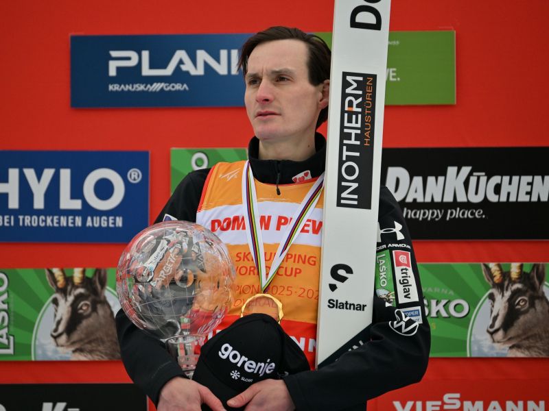 Domen Prevc dobil hudega konkurenta: Šampion se je odločil, da ga izzove