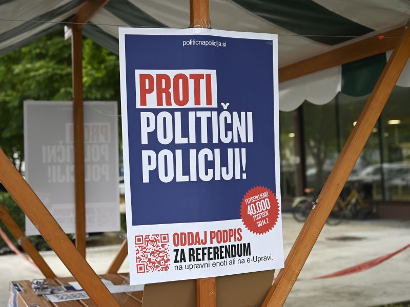 Svoboda bo zbirala podpise za referendum proti politični policiji
