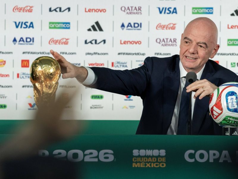 Infantino brani ZDA in Trumpa: Kritizirajte mene, ne svetovnega prvenstva