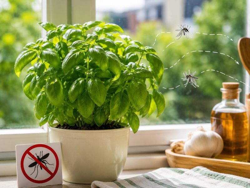 Ta rastlina na oknu lahko pomaga proti komarjem