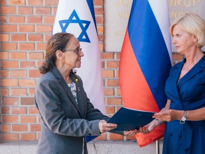 Izrael prvič pošilja veleposlanico, ki bo imela sedež v Sloveniji