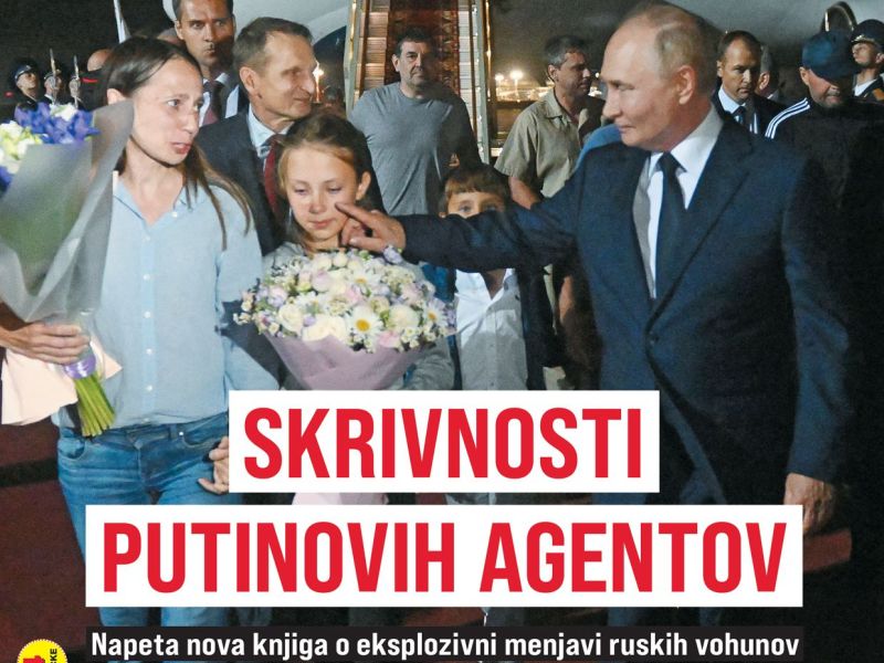 Zadnje skrivnosti Putinovih vohunov: brez Slovenije menjave ne bi bilo