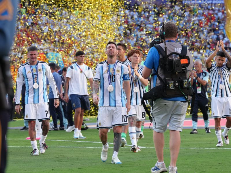 Argentinci so se pred finalom skregali med seboj? Posnetek osupnil (video)