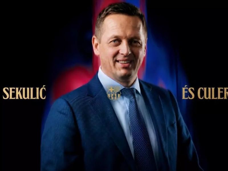 Aleksander Sekulić je novi trener Barcelone, tu so podrobnosti