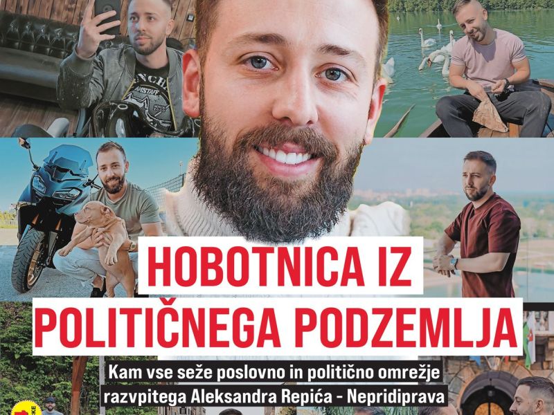 Hobotnica političnega podzemlja: omrežje Aleksandra Repića – Nepridiprava