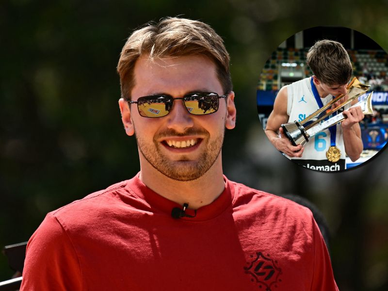 Luka Dončić se je tako poklonil mladim košarkarjem, to je njegovo sporočilo