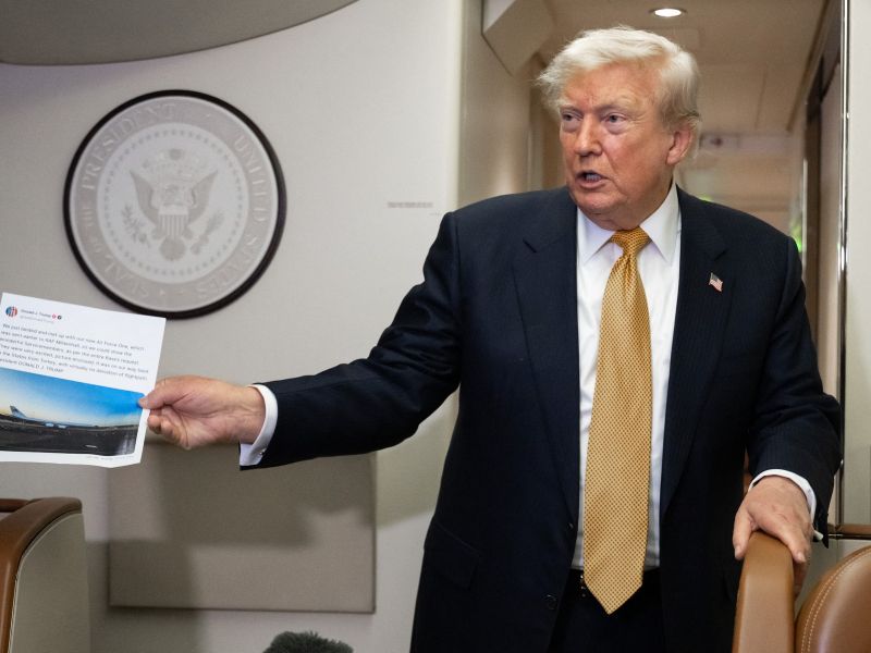 Za bajno vsoto vam Trump pove kljucne informacije pred ostalimi