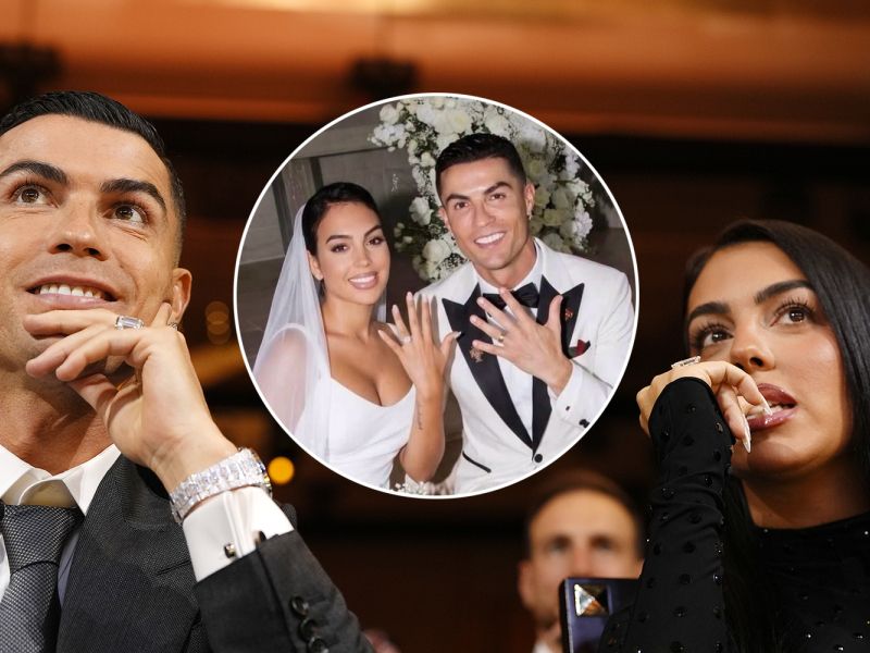 Ronaldo in Georgina kronala ljubezen – trenutek, ki ga je čakal ves svet