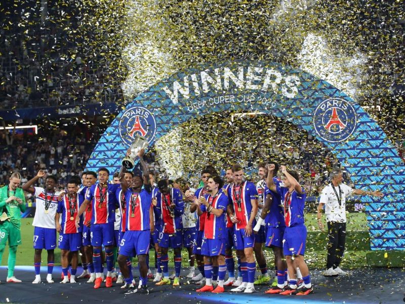 PSG drugič zaporedoma osvojili evropski superpokal