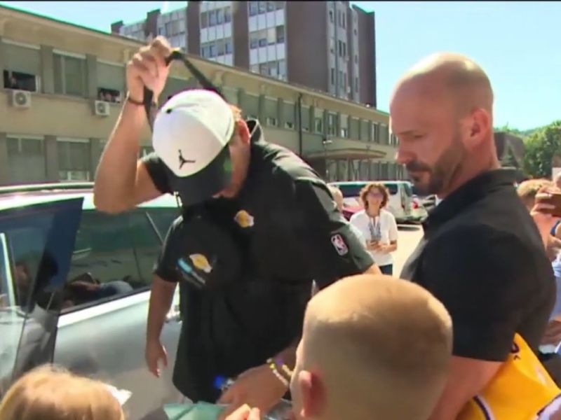 Dončića otrok prosil nemogoče, Luka naredil tole v sekundi - večje od neba