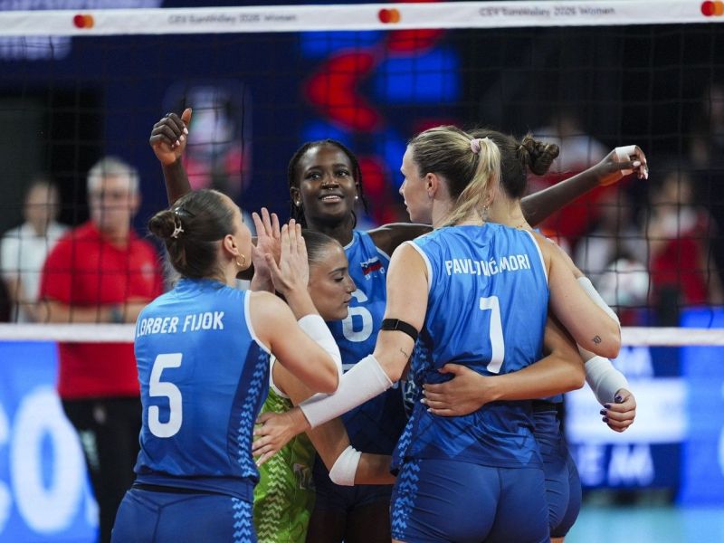 Slovenske v osmini finala z Nizozemkami