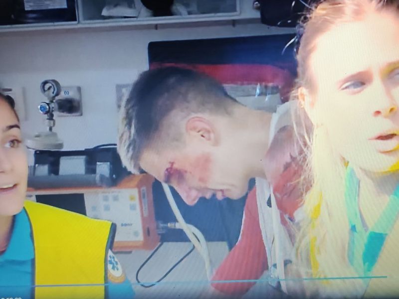 Tadej Pogačar - zadnje novice o okrevanju. Še vedno je videti kot boksar