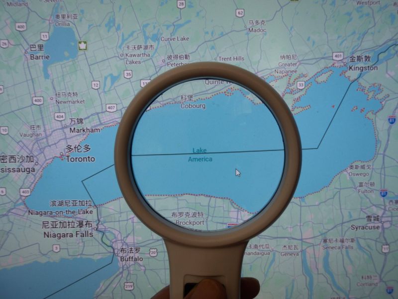 Google preimenoval Ontarijsko jezero, Trump zdaj pritiska še na Apple