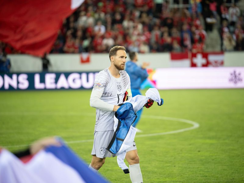 Oblak švicarskemu selektorju med tekmo storil tole, Švicarji na nogah