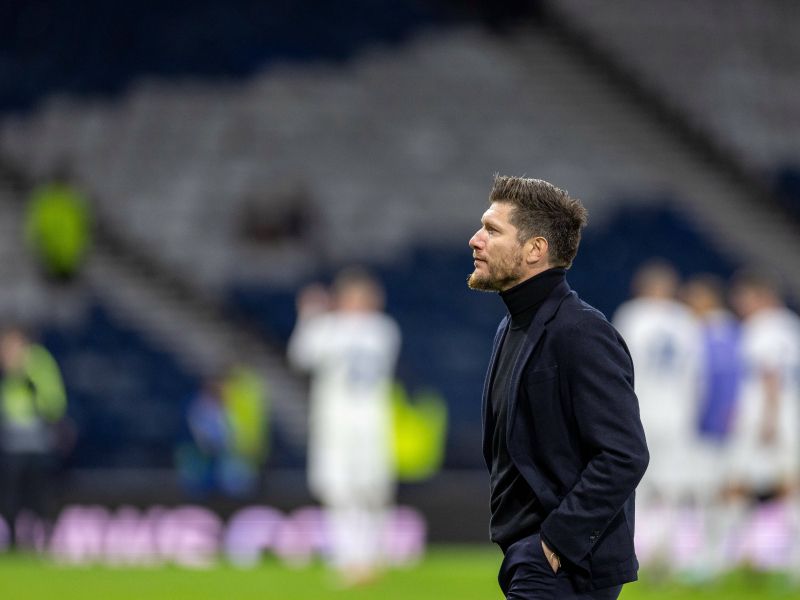 Sloveniji škotski selektor po tekmi storil nepredstavljivo - zadel v glavo