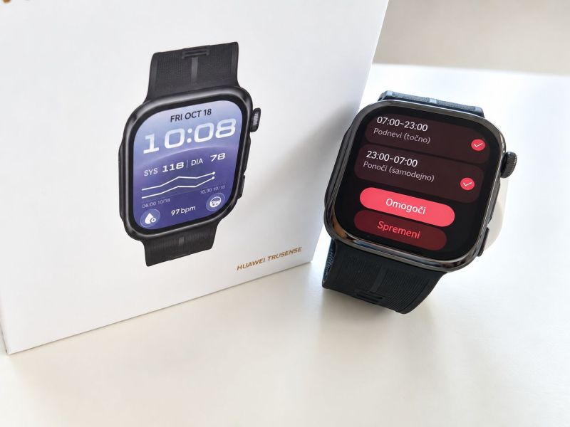 HUAWEI WATCH D3: ko pametna ura postane merilnik krvnega tlaka