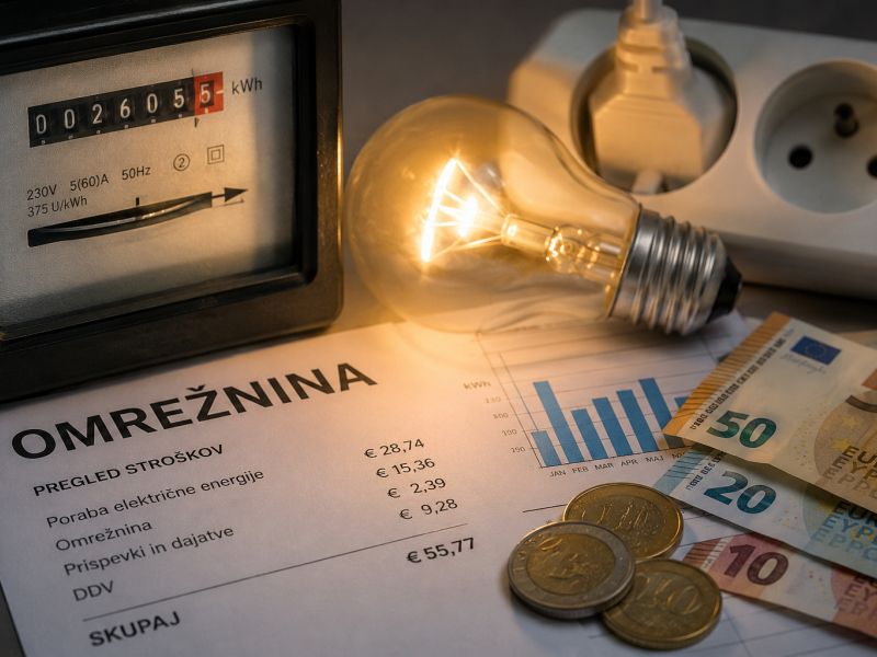 Koliko vas bo stala omrežnina? Preverite štiri različne primere