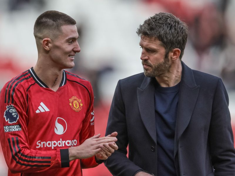V Šeškovem Unitedu vre: Carrick neposreden kot še nikoli, Šeško pa...