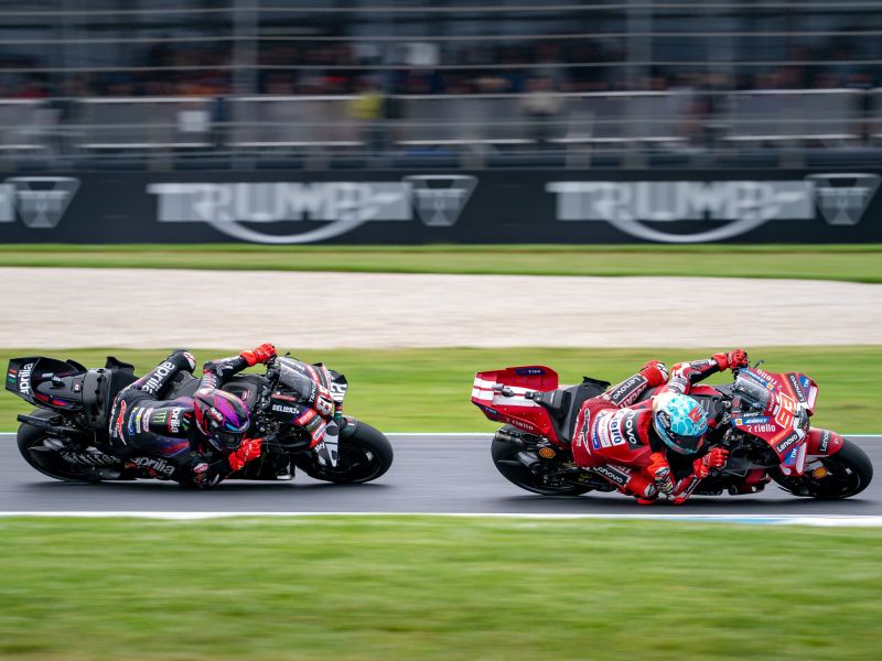 Padec, zlom in konec sanj - v moto gp nora drama, Španec ne more verjeti