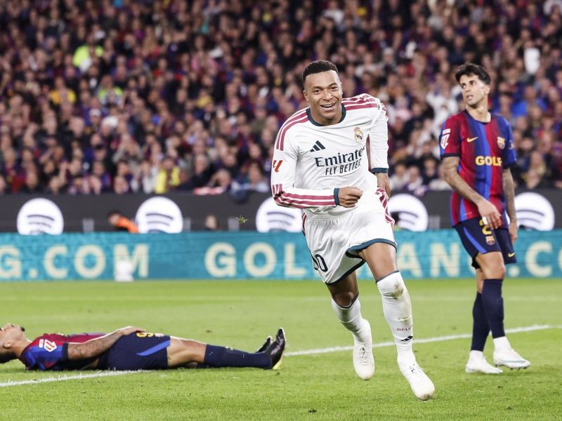 Kylian Mbappe utišal Camp Nou, Real Barceloni preprečil rekordni začetek