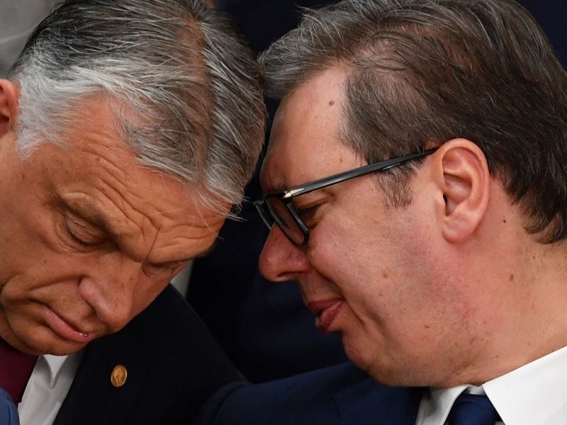 (video) Komu sta mahala Vučić in Orban?