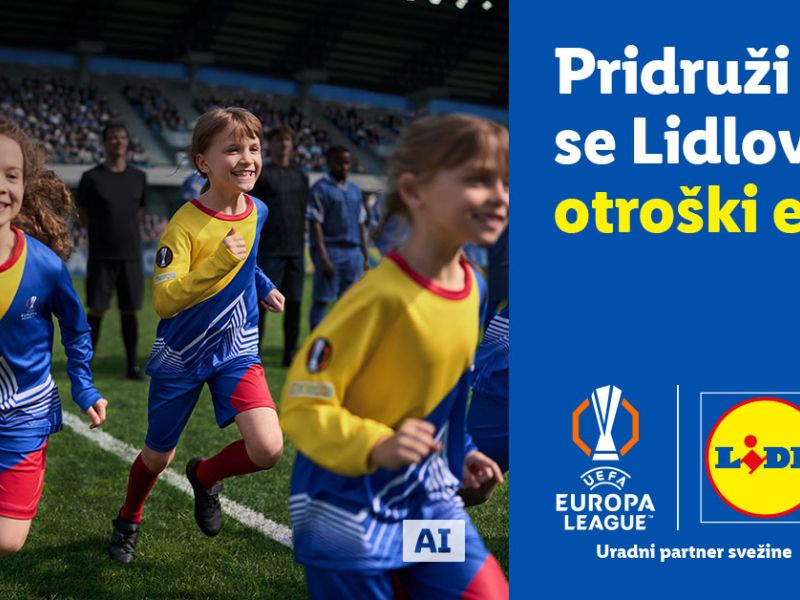 Lidl uresničuje sanje - v družbi idolov na tekmo UEFA Europa League v Celju
