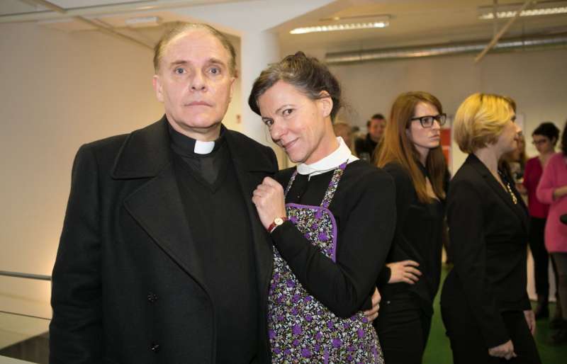 Milan Vodopivec in Maja Blagovič sta se odlično znašla v čevljih svojih likov.