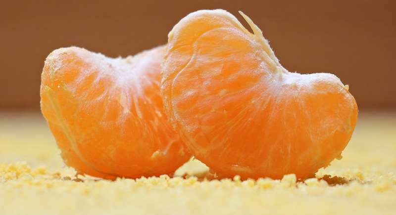 Mandarine vsebujejo dvakrat več vitamina C kot pomaranče.
