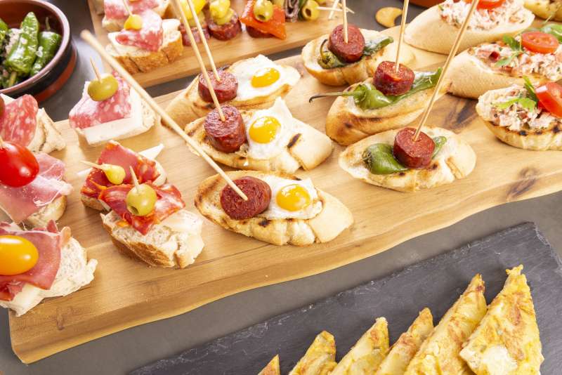 Tapas pinchos