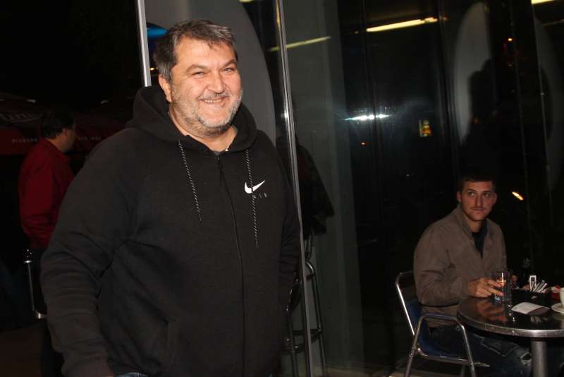 Smejat se je prišel tudi športni novinar Goran Obrez.