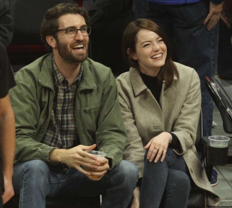 Dave McCary in Emma Stone