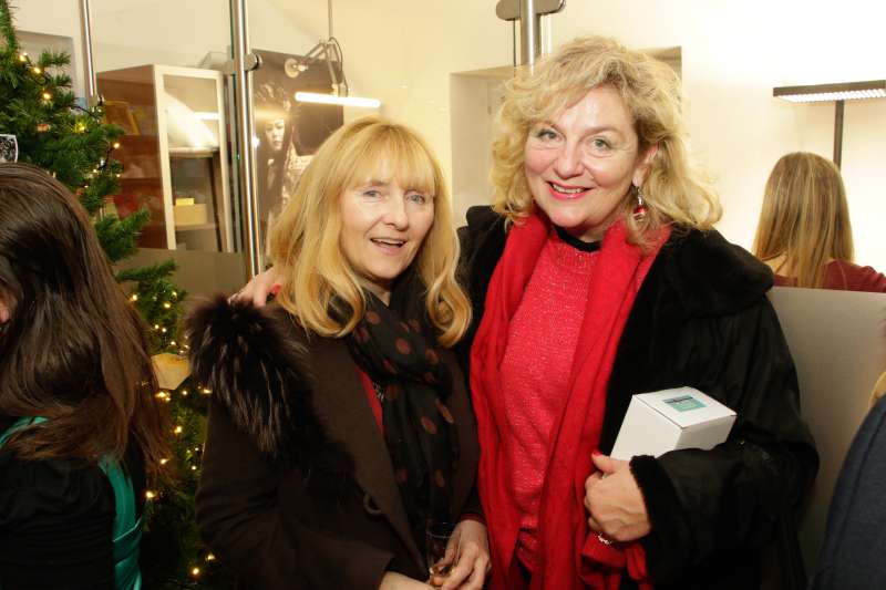 Prednovoletnega druženja se je udeležila tudi doktorica Evita Leskovšek (desno).