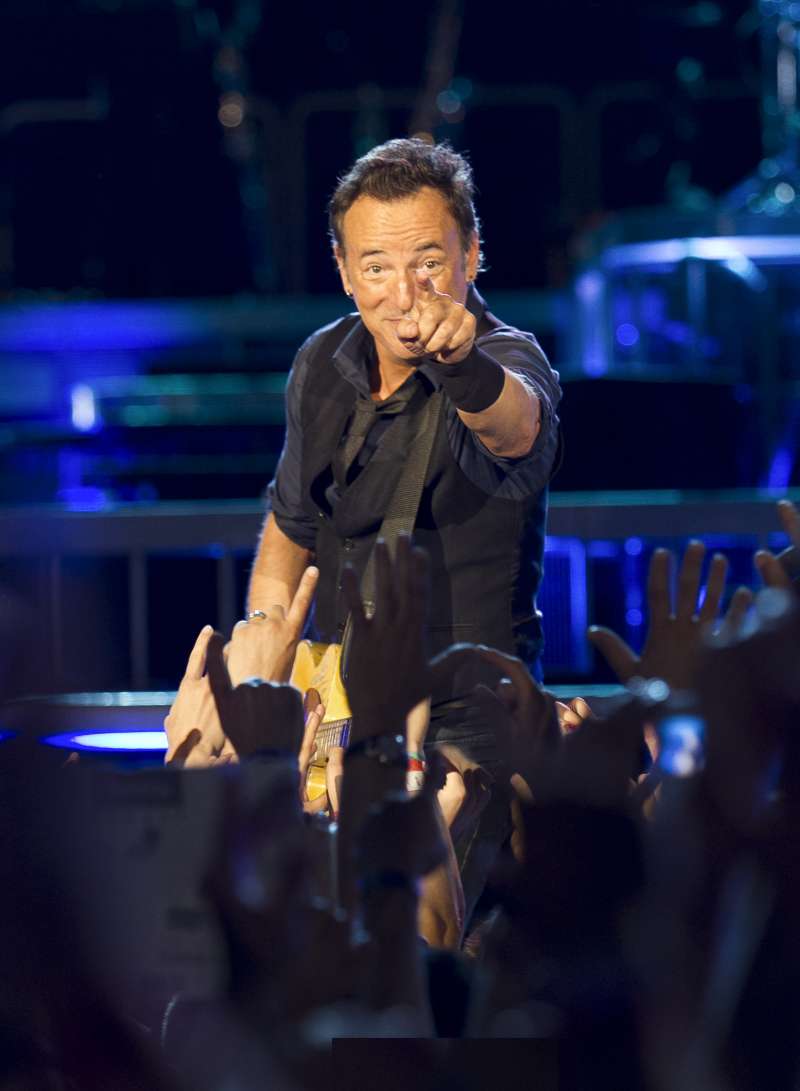 Bruce Springsteen, kot ga je v objektiv ujel Mimi.