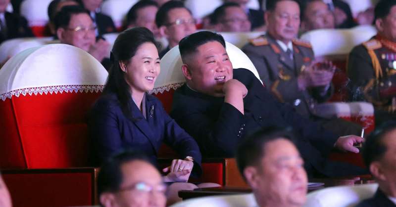 Kim Jong-un s soprogo Ri Sol-ju