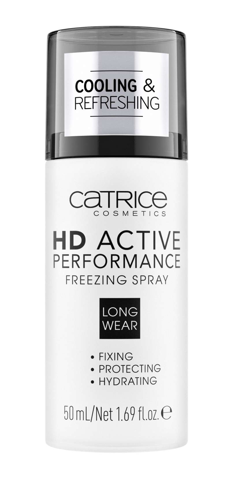 Sprej za utrditev ličil HD Active Performance Freezing Spray, CATRICE