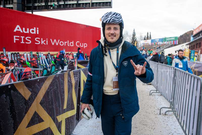 Upokojeni slovenski alpski smučar Štefan Hadalin