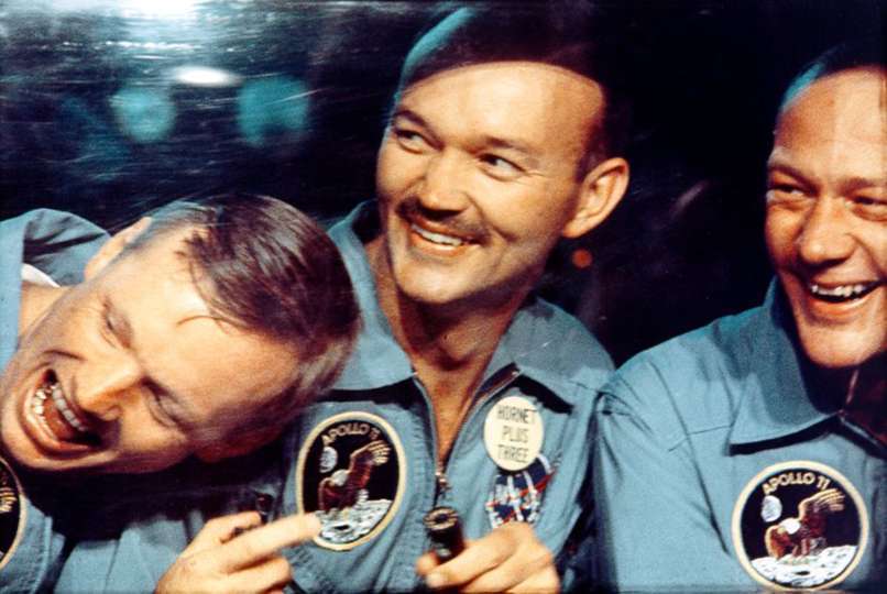 Neil Armstrong, Edwin Aldrin, Michael Collins, pristanek na luni
