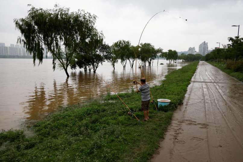 seul, južna-koreja, poplave, monsun