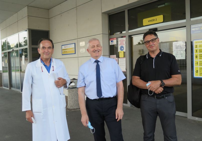 Vojko Flis, Jože Šabeder, Matjaž Vogrin