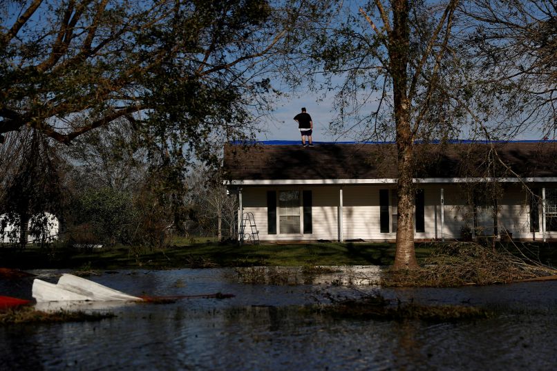orkan-laura, louisiana