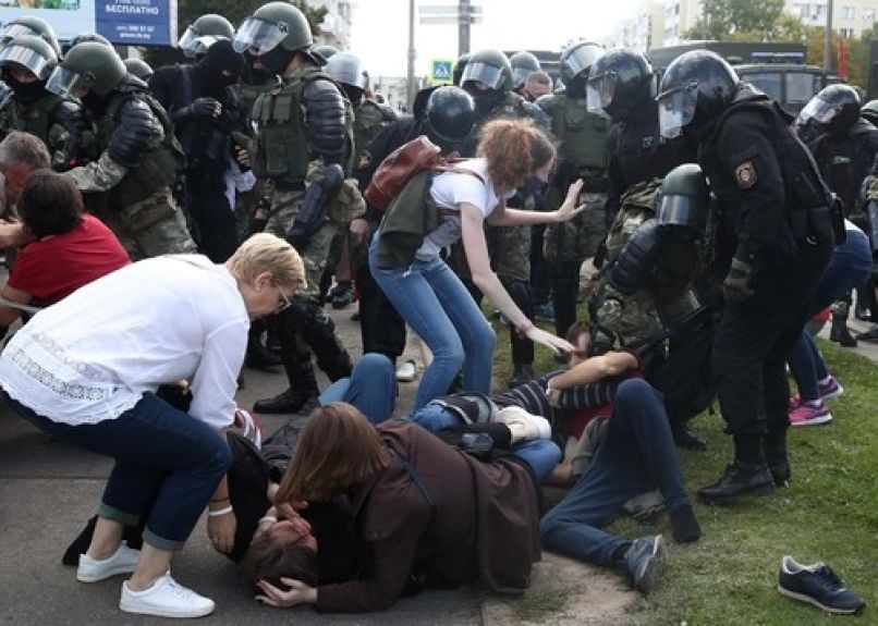 protest, minsk, lukašenko
