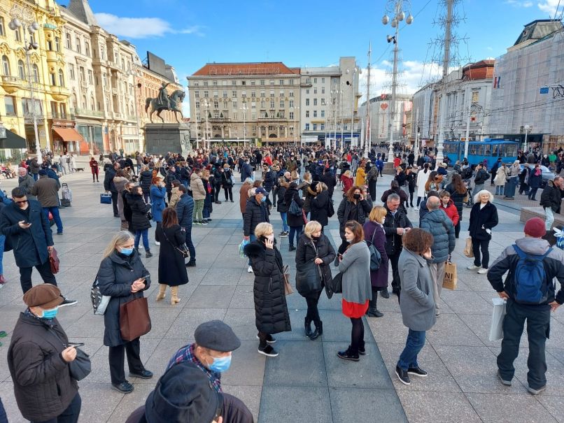 potres, zagreb